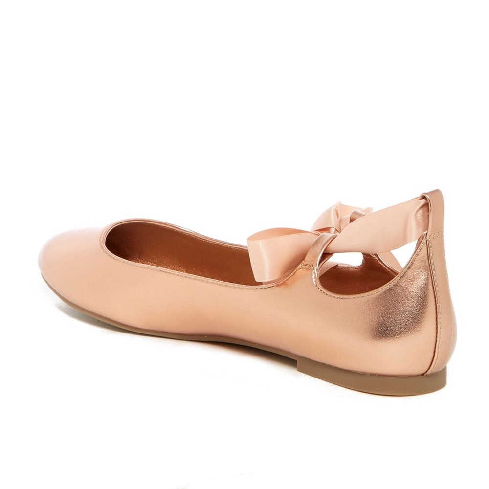 Aldo Malbaie Ballerina Flats in Rose Gold